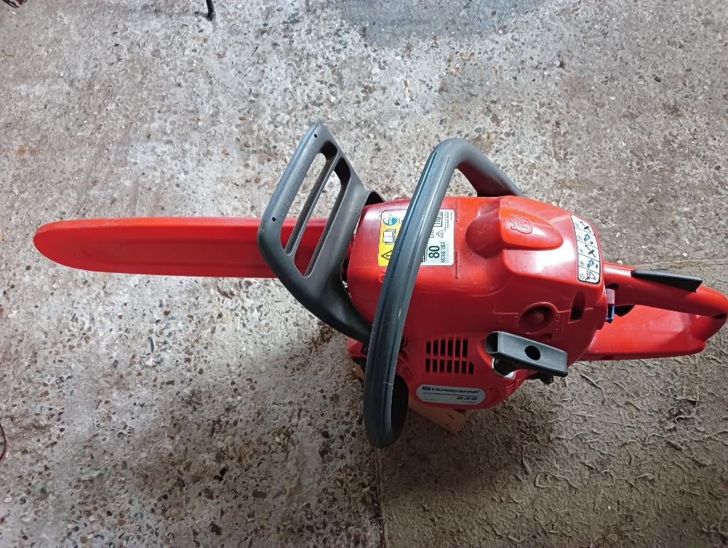 kettingzaag + combitrimmer, Ophalen, Benzine, Gebruikt, 30 tot 50 cm