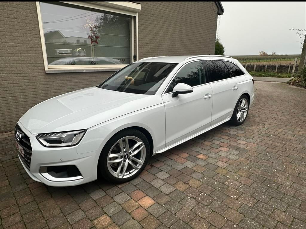 AUDI A4 avant Bus.ed.advd 35TDI AUTOMAAT mild hybride, 4 deurs, 4 cilinders, A4, Wit