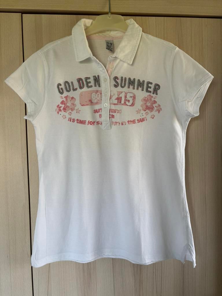 Polo Zara taille 152 - 2€, Enlèvement ou Envoi, Utilisé, Fille, Chemise ou À manches longues