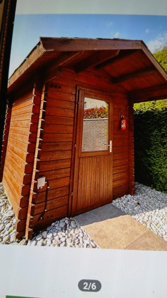 Sauna extérieur et intérieur, Enlèvement ou Envoi