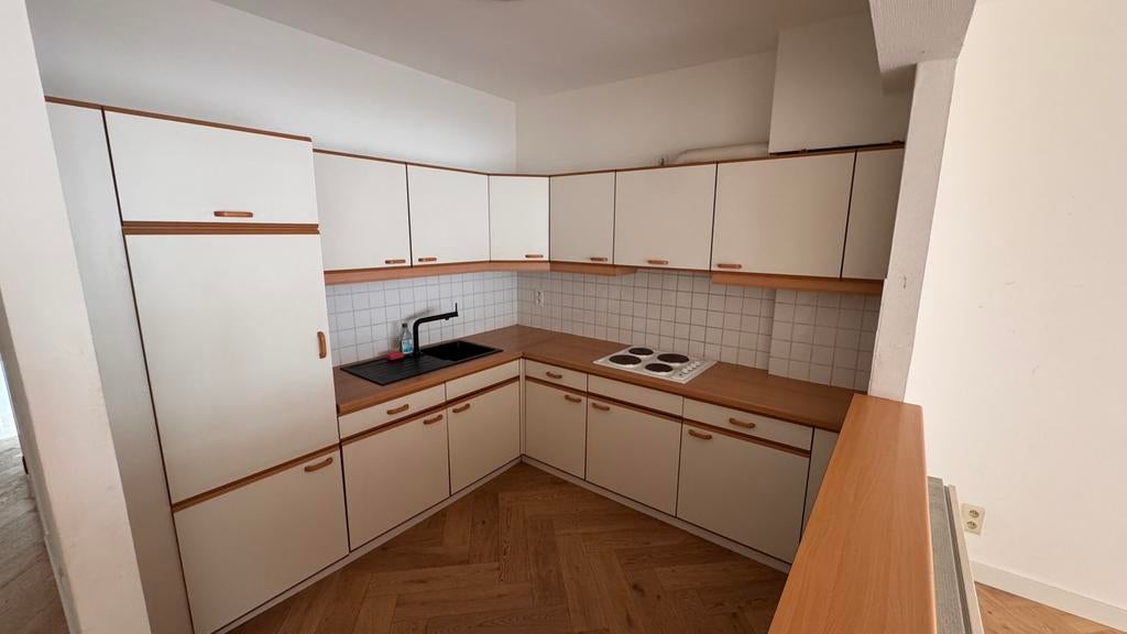 Keuken en toebehoren, Huis en Inrichting, Keuken | Complete keukens, Ophalen, Gebruikt, Hout, Hoekkeuken