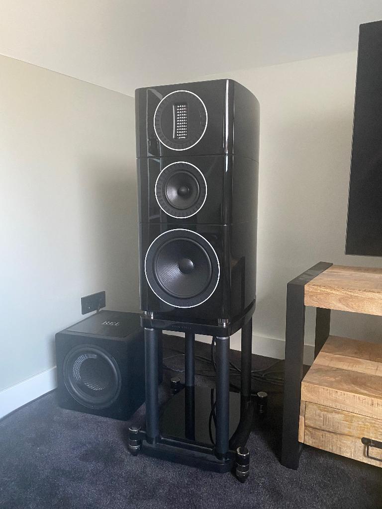 Wharfedale Elysian 2 In Nieuwstaat!, Zo goed als nieuw, 120 watt of meer, Front, Rear of Stereo speakers, Ophalen