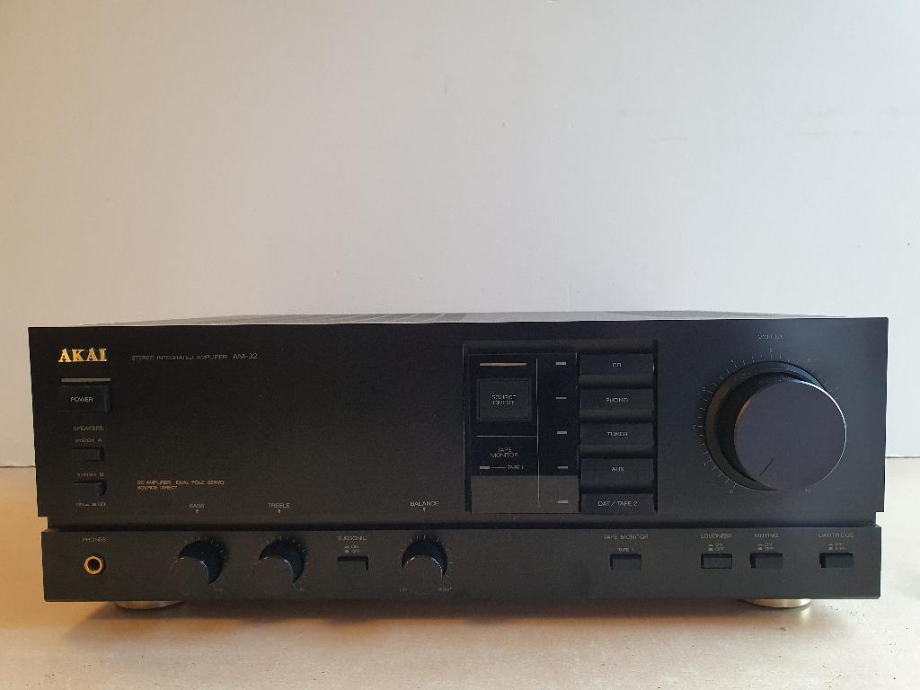 Akai Integrated Stereo Amplifier AM-32, Audio, Tv en Foto, Stereoketens, Ophalen of Verzenden, Akai
