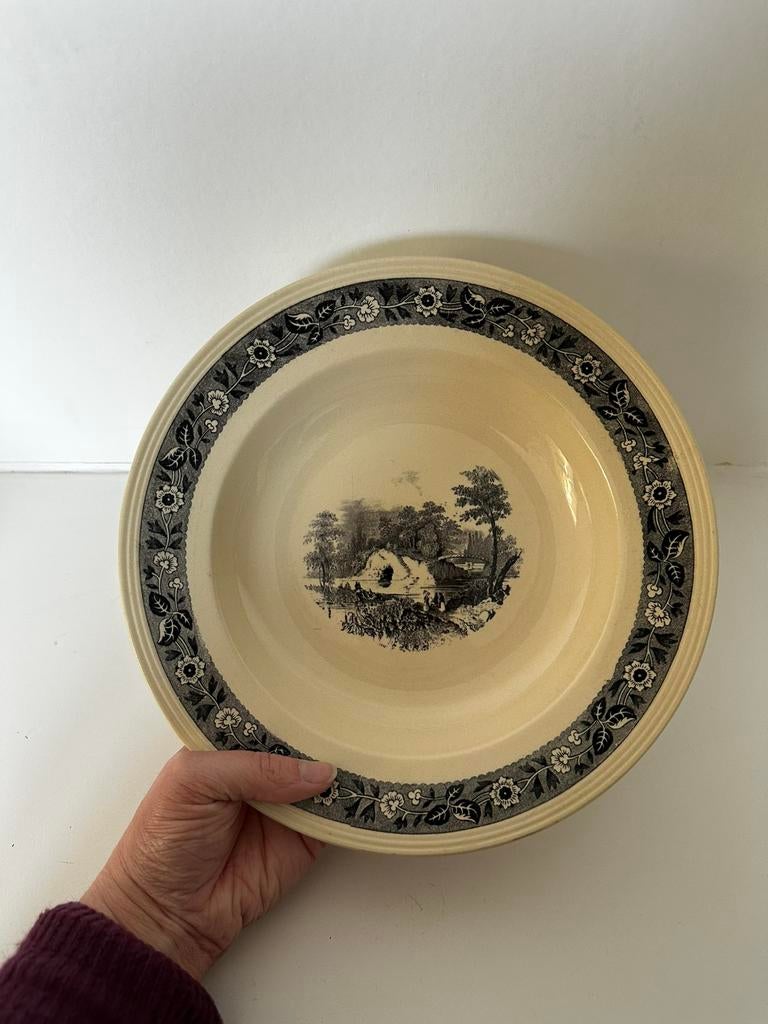 Set van 8 borden Boch, Antiek en Kunst, Antiek | Wandborden en Tegels, Ophalen