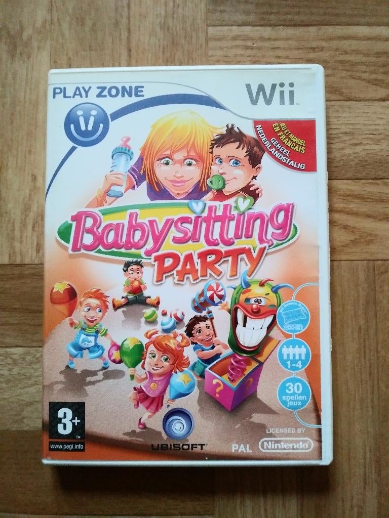 Jeu de baby-sitting Party pour Wii ou Wii U, Consoles de jeu & Jeux vidéo, Enlèvement ou Envoi, À partir de 3 ans, 3 joueurs ou plus