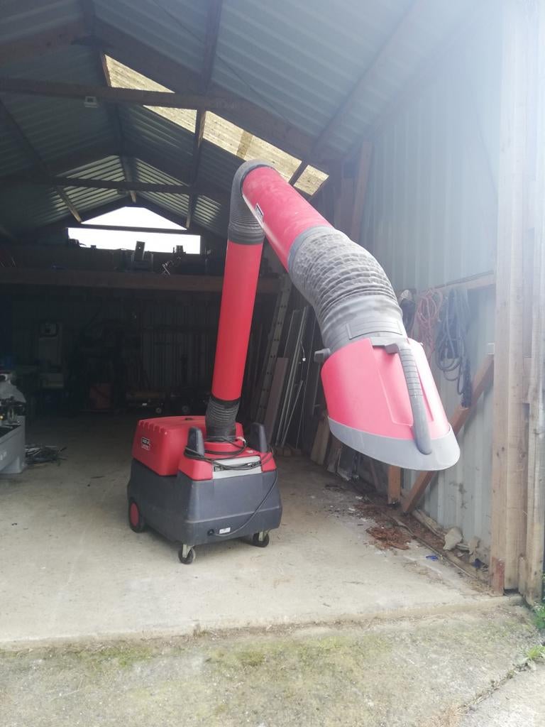 Lincoln aspirateur de soudeur, Enlèvement