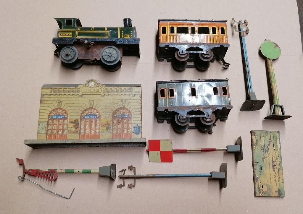 J-stoomwagentrein uit 1925, Verzenden, Gebruikt, Wagon, Overige merken