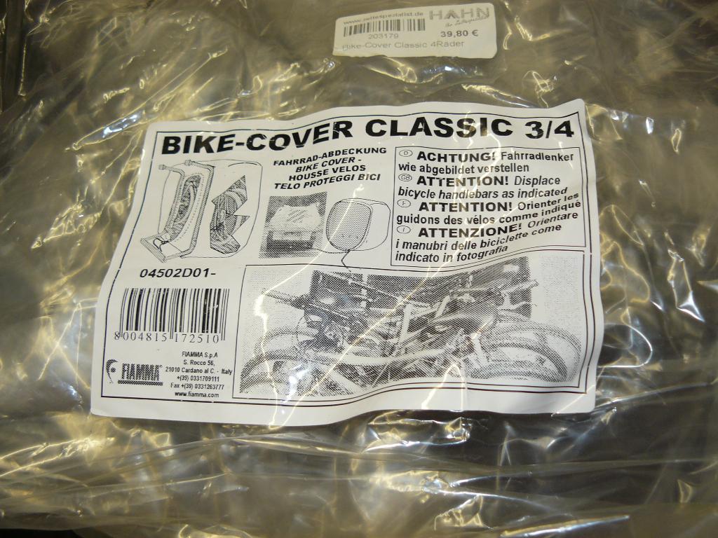 Fiamma Bike Cover, 3 vélos ou plus, Comme neuf, Vélo électrique, Enlèvement