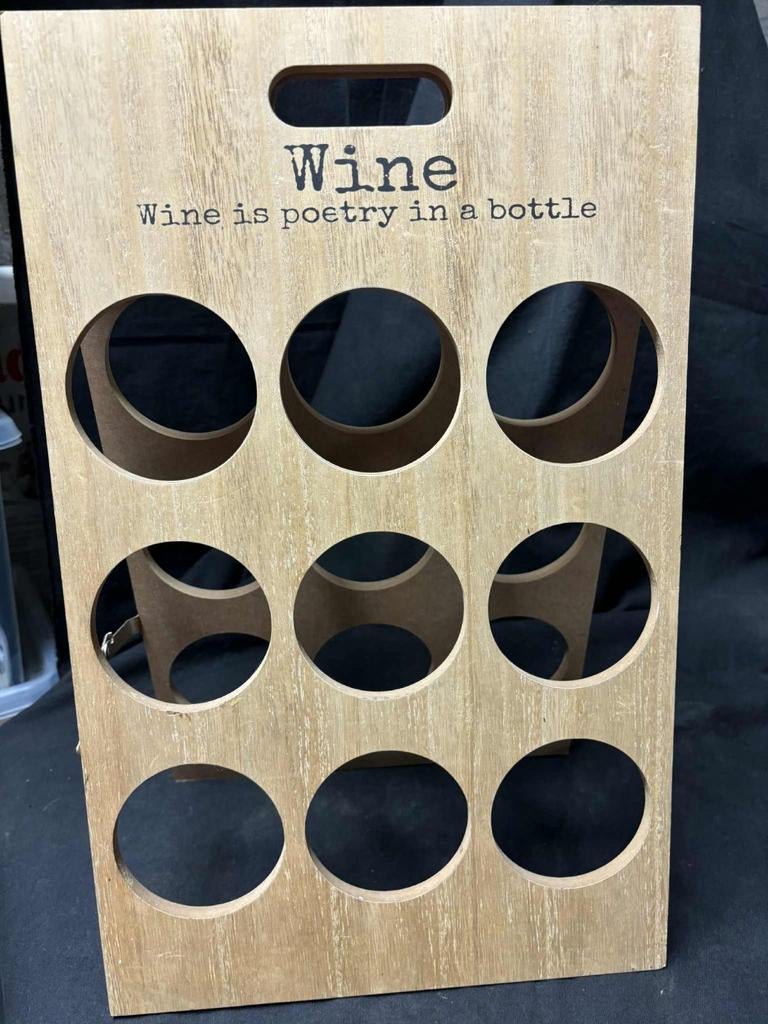 Casier à vin en bois de qualité, Enlèvement