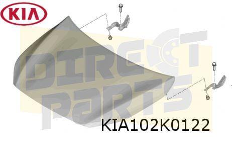 Kia ProCeed / Ceed Motorkapscharnier Rechts Origineel! 66920, Kia, -, -, Nieuw