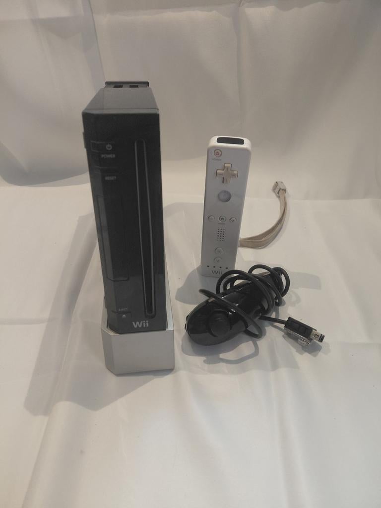 Nintendo Wii Functional Zwart, Games en Spelcomputers, Spelcomputers | Nintendo Wii, Verzenden, Refurbished, Met 1 controller