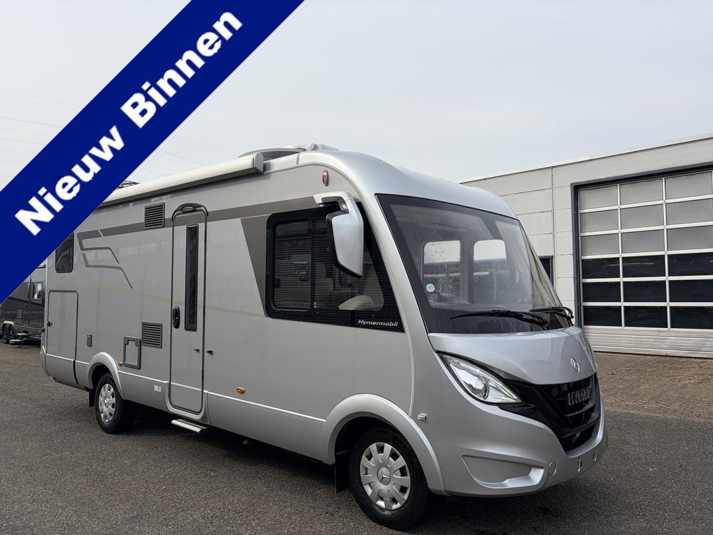 Hymer B 680 MCi Mercedes Aut Levelsysteem Airco Lithium accu, Caravans en Kamperen, Mobilhomes, tot en met 4, Integraal, Hymer