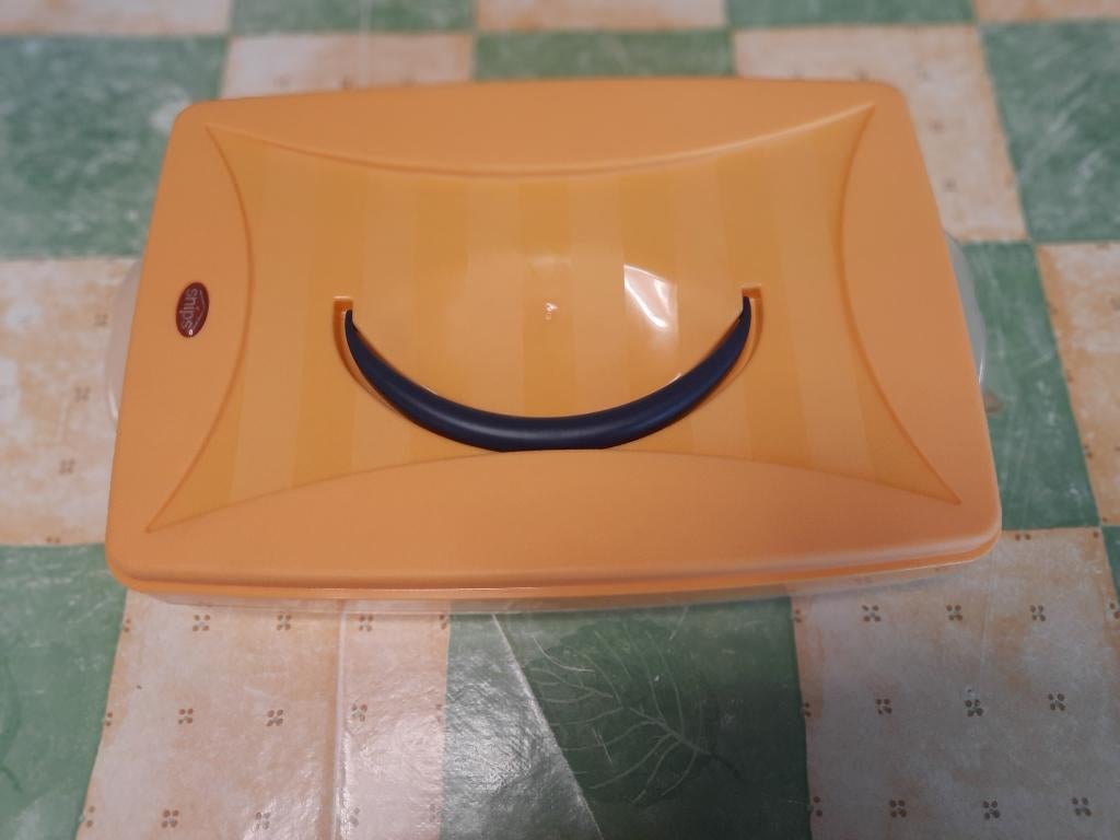 nieuwe speciale pvc box (brooddoos) handig met handvat, Ophalen of Verzenden, Nieuw