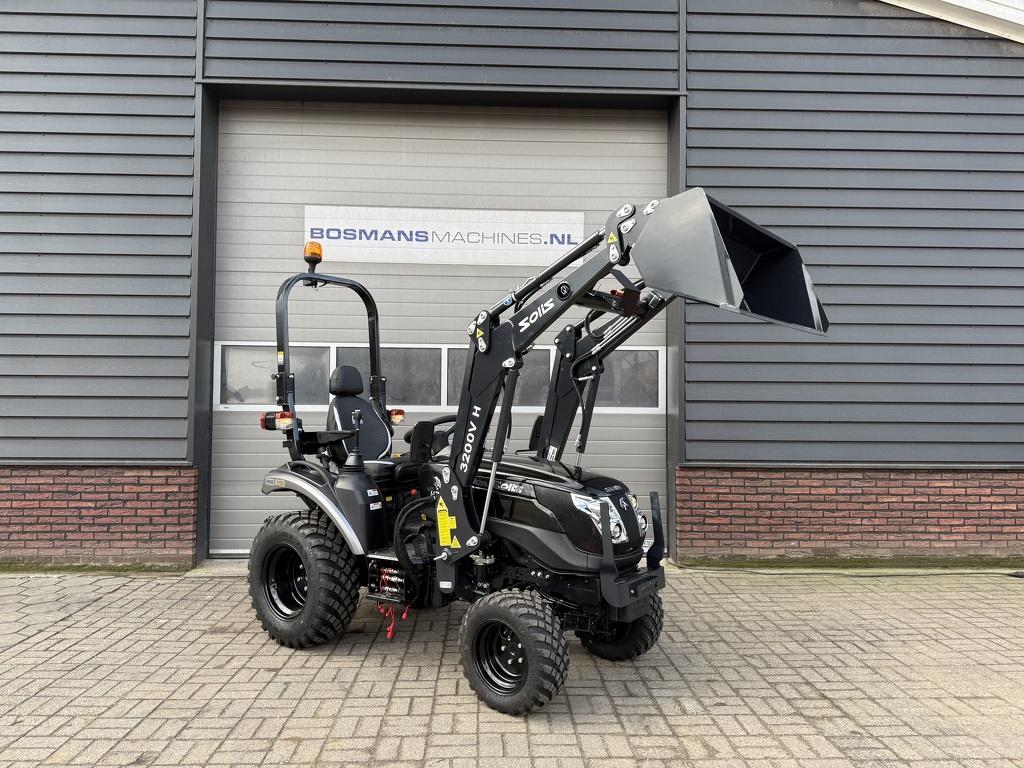 Solis 26 HST BLACK EDITION minitractor NIEUW met frontlader, Articles professionnels, Agriculture | Tracteurs, jusqu'à 2500, Autres marques
