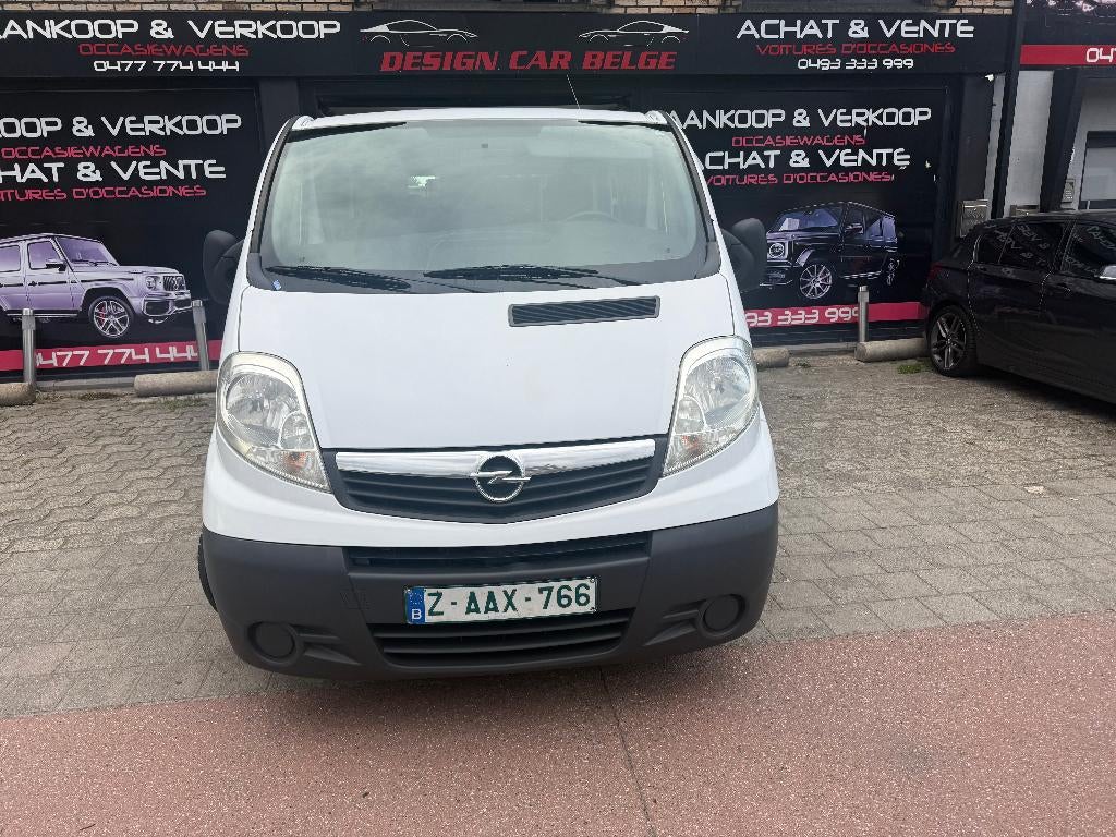 Opel Vivaro PMR rolstoel+5-zits netto 8264, Auto's, 4 deurs, Wit, Bedrijf, Grijs