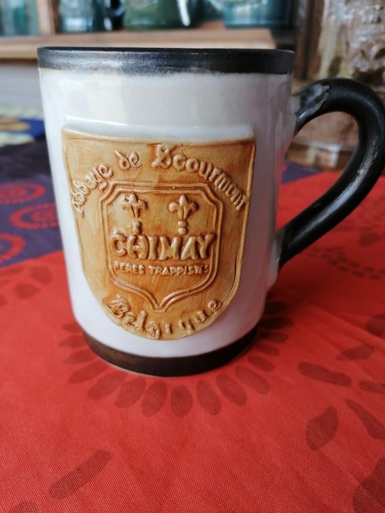 Aparte oude bierpul Chimay-Trappist., Ophalen of Verzenden