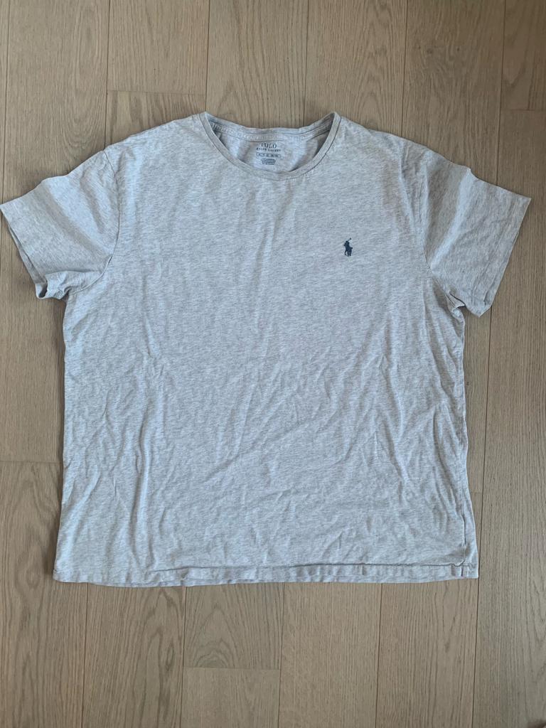 T-shirt grijs polo ralph lauren maat XL, Kleding | Heren, T-shirts, Ophalen of Verzenden, Gedragen, Maat 56/58 (XL), Grijs