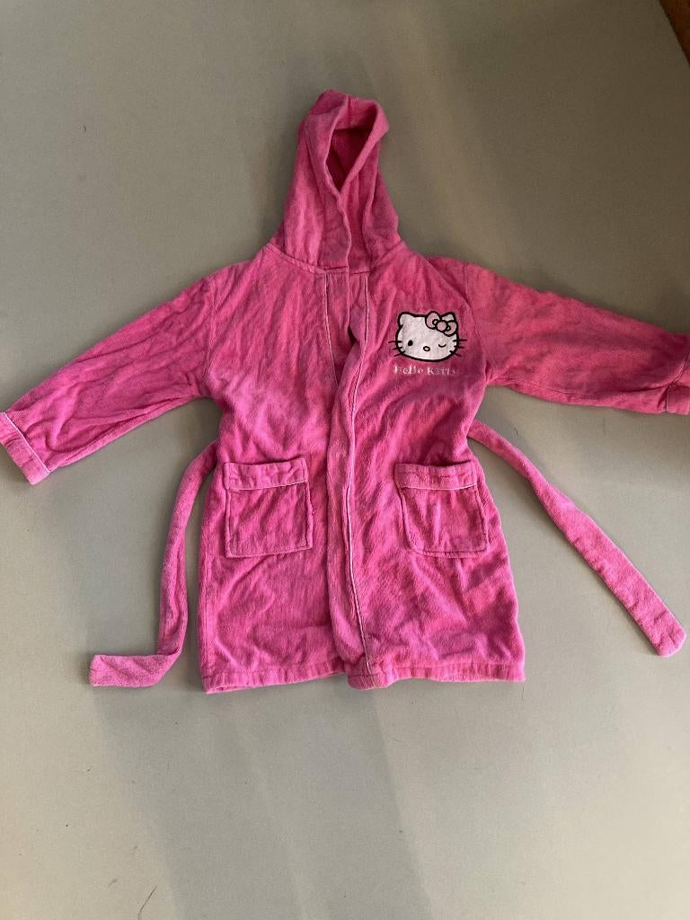 Peignoir rose Hello Kitty (6-8 ans) pour 4 euros, Enlèvement ou Envoi, Rose