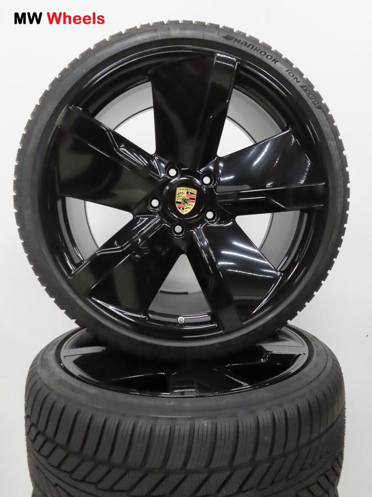 Porsche Origineel Taycan 21 inch velgen winterbanden nieuw, -, 265 mm, -, Banden en Velgen