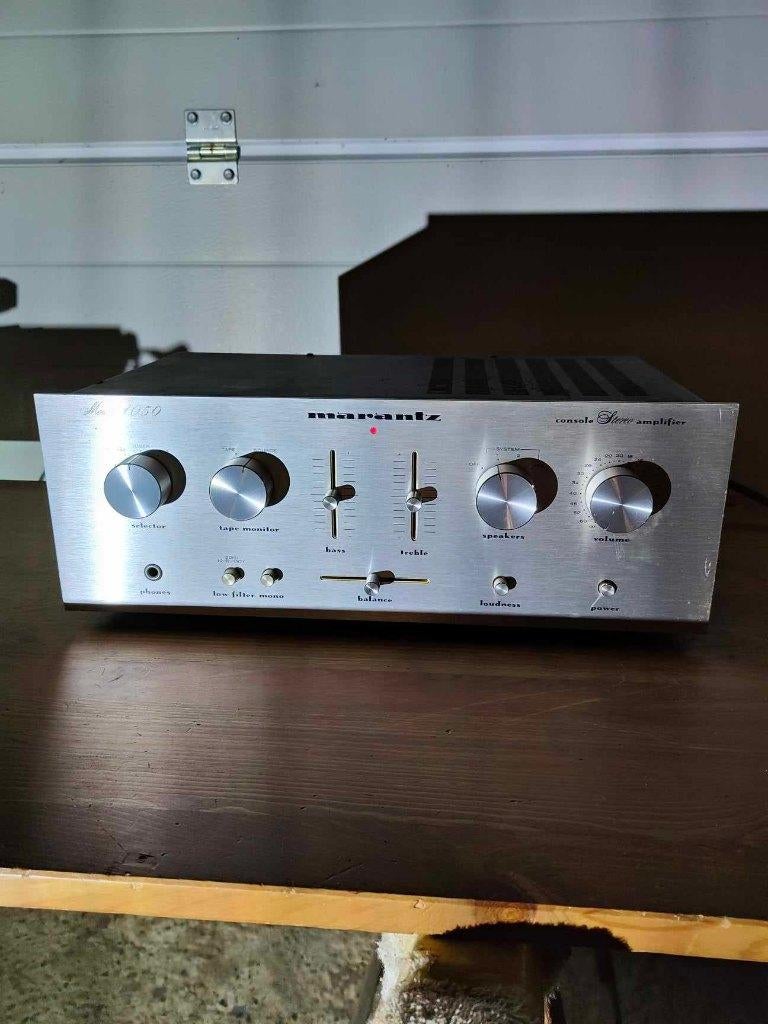 Marantz 1050 - Model 1050 - Versterker, Audio, Tv en Foto, Versterkers en Ontvangers, Gebruikt, Stereo, Minder dan 60 watt, Marantz