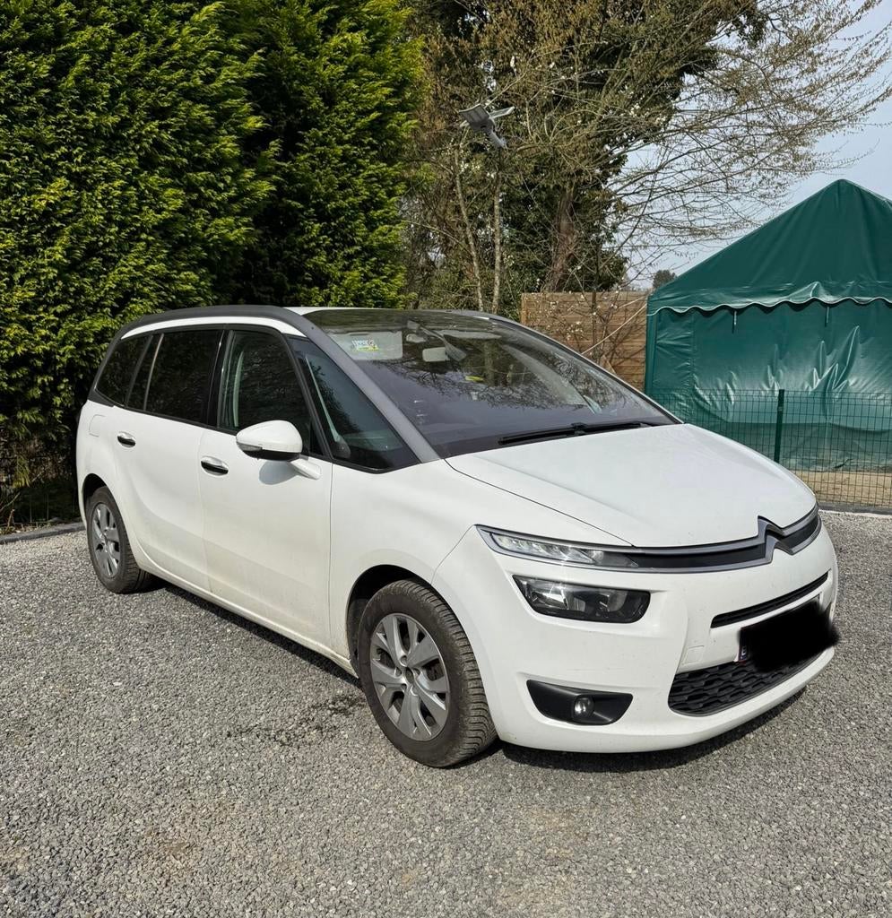 Citroën c4 grand Picasso, Autos, Cuir, Intérieur cuir, Euro 6, 7 places
