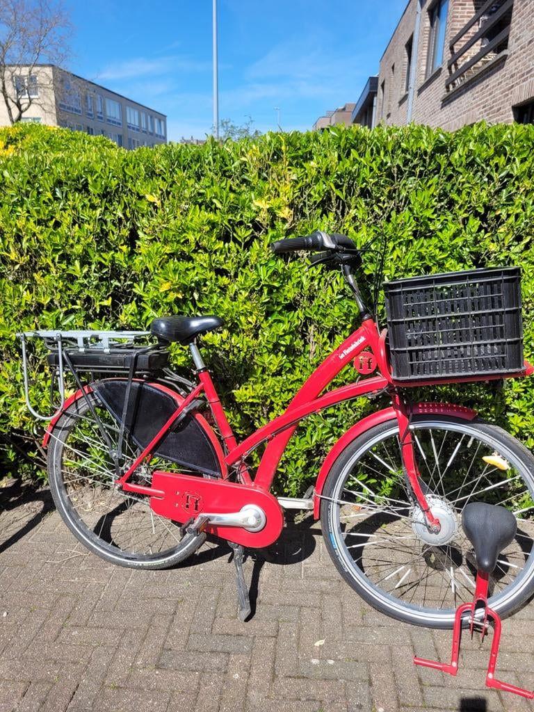 Dames fiets,  elektr. Merk: FIETSFABRIEK, Ophalen