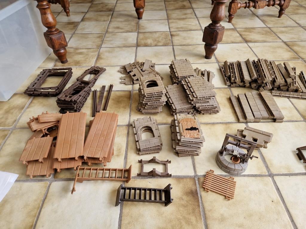 Collection de châteaux et d'auberges vintage Playmobil (3448, Enlèvement