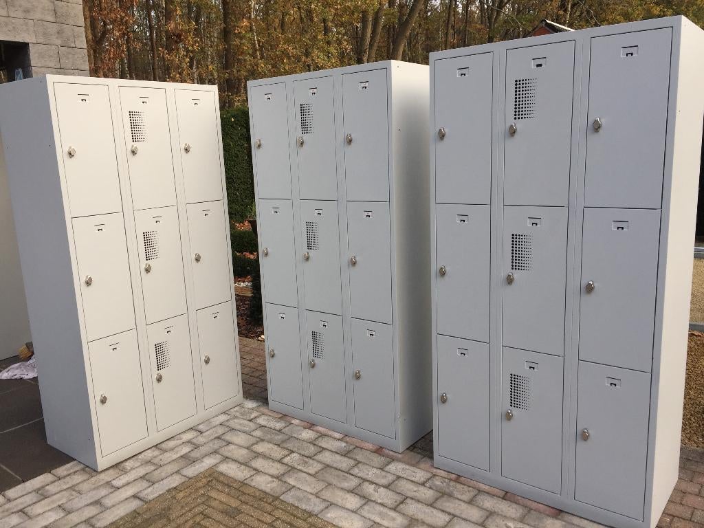9 - deurs lockers lockerkasten / vakkenkasten . Als nieuw !, Huis en Inrichting, Kasten | Lockerkasten, Zo goed als nieuw, Ophalen