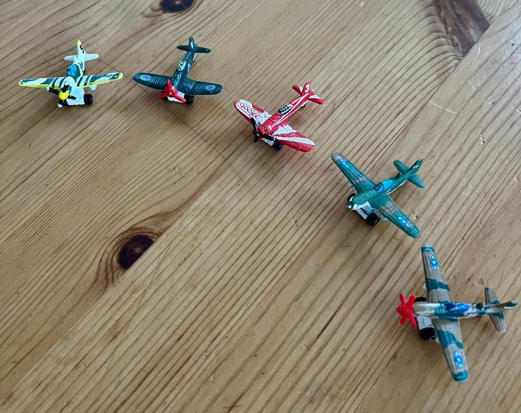 Vintage Micro Machines set legervliegtuigen van Galoob, Collections, Enlèvement ou Envoi, Utilisé