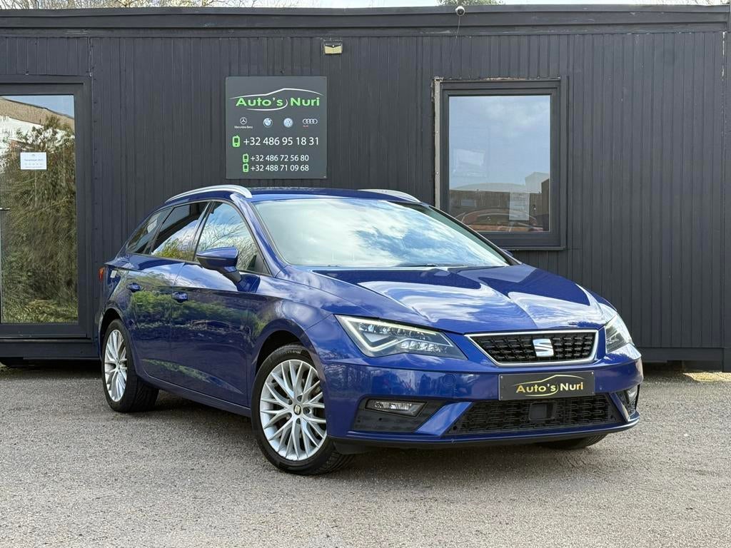 Seat leon st lci 2018 1.6tdi manueel diesel xenon, Auto's, Voorwielaandrijving, Stof, Bedrijf, 5 deurs