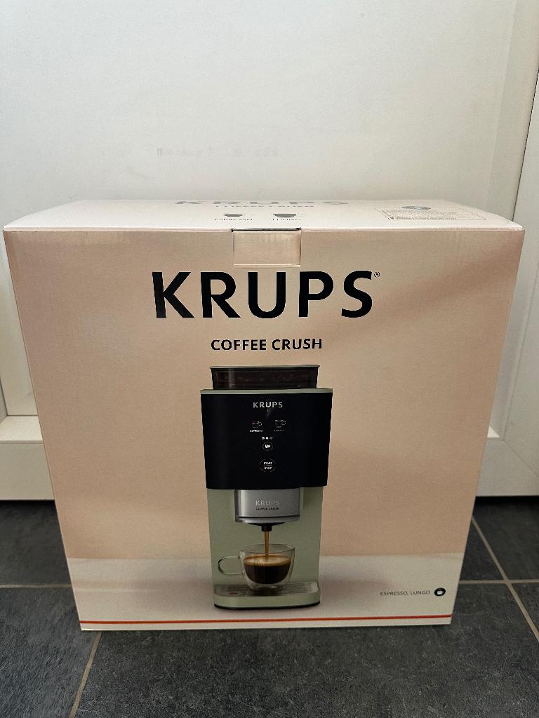 Krups Coffe Crush machine à expresso, Neuf, Machine à espresso, Réservoir d'eau amovible, Café en grains