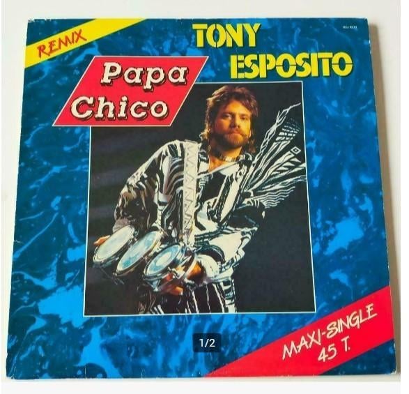 Vinyl LP Tony Esposito Papa Chico hits Synth-pop electronic, Enlèvement ou Envoi, 12 pouces