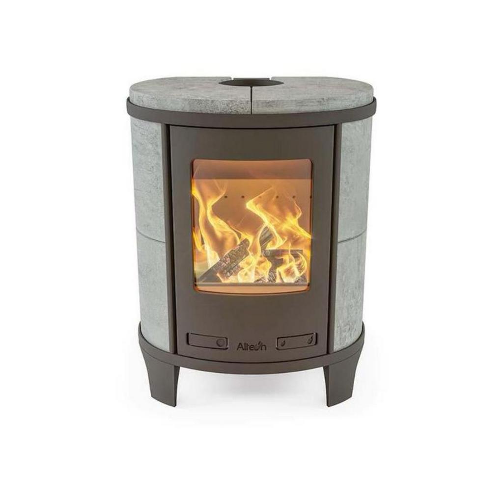 25162 Speksteenkachel NIEUW Altech Ecosy Basic, Huis en Inrichting, Ophalen, Vrijstaand, Hout, Nieuw