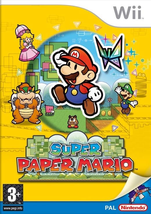 Super Paper Mario (sans livret), Enlèvement ou Envoi, 1 joueur, Utilisé, À partir de 3 ans