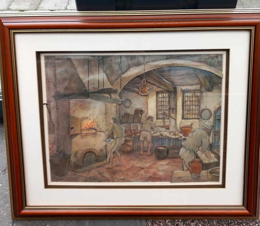 Schilderijen, Ophalen