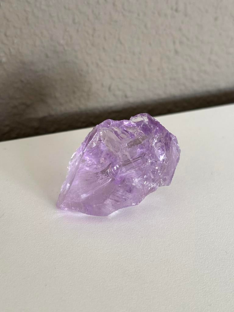 Amethist edelsteen 5cm, Handtassen en Accessoires, Edelstenen, Ophalen of Verzenden, Nieuw