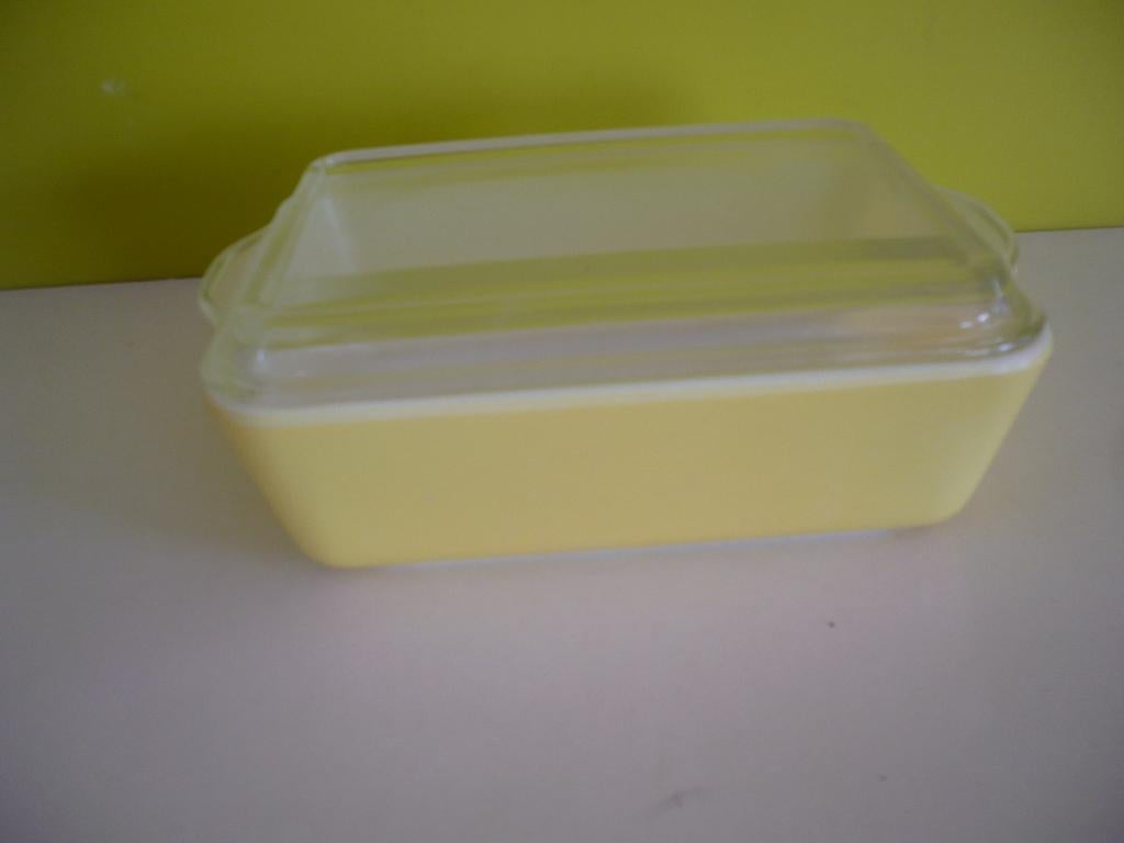 Mooie vintage fifties ovenschotel Pyrex met bijhorend deksel, Ophalen of Verzenden, Huis en Inrichting