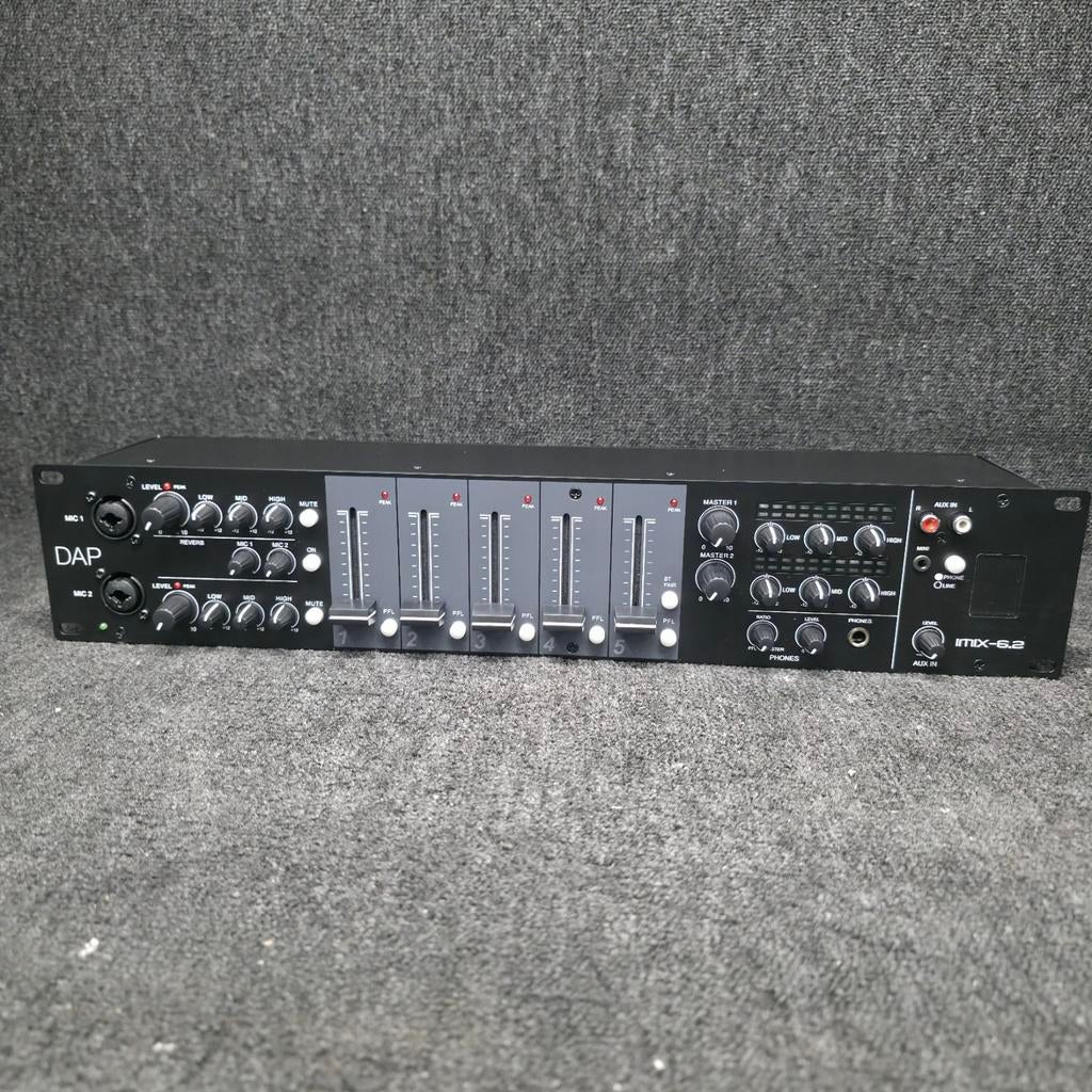 DAP IMIX-6.2    rackmixer met bluetooth   nieuw !, Audio, Tv en Foto, Luidsprekerboxen, Ophalen of Verzenden