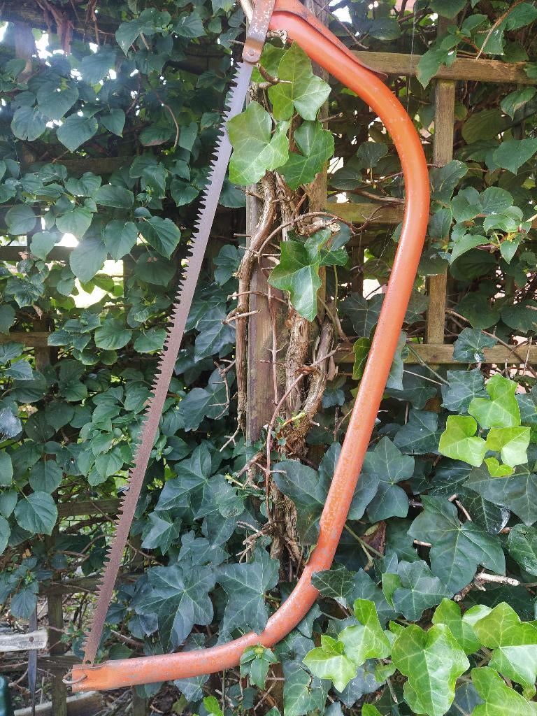 handboogzaag - beugelzaag - boomzaag, Ophalen, Gebruikt, Beugelzaag