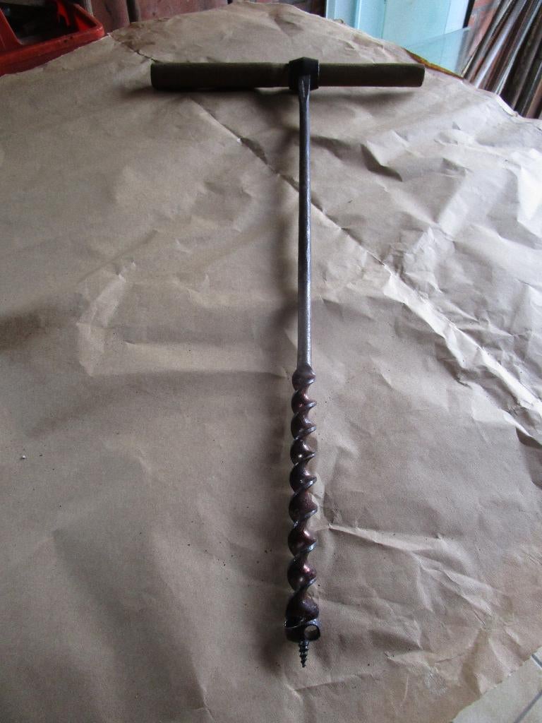 antieke boor uit 1916 'Cornelius Whitehouse & sons', Ophalen