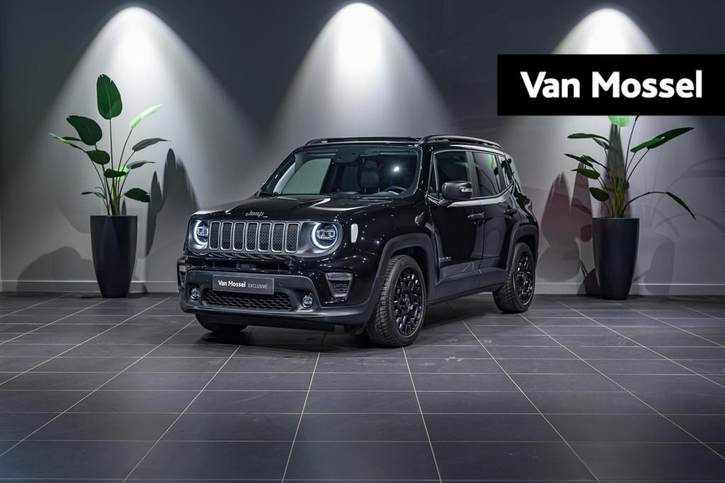 Jeep Renegade 1.5 Turbo T4 130 4x2 MHEV DCT7 Summit CARPLAY, Auto's, Stof, Gebruikt, 4 cilinders, Zwart
