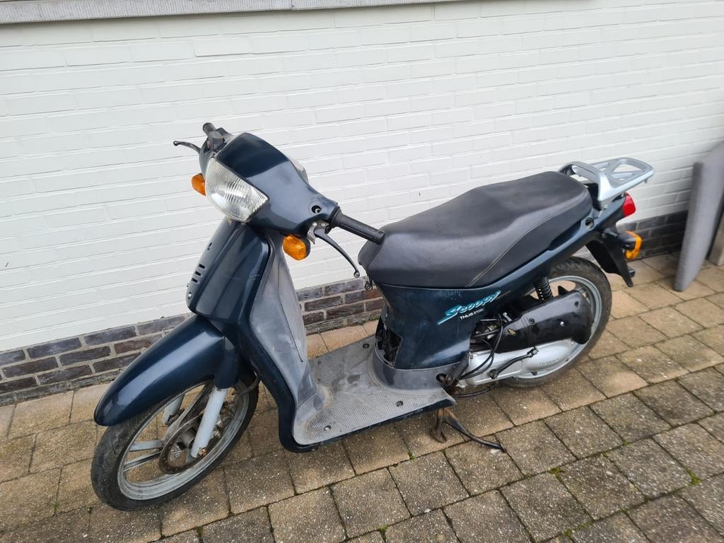 Honda scoopy ( ouder model) project, Ophalen