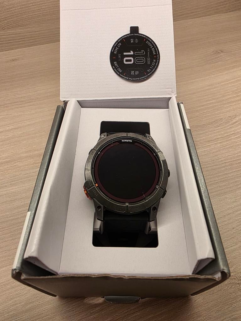 Garmin Fenix 7x Pro solaire, Enlèvement