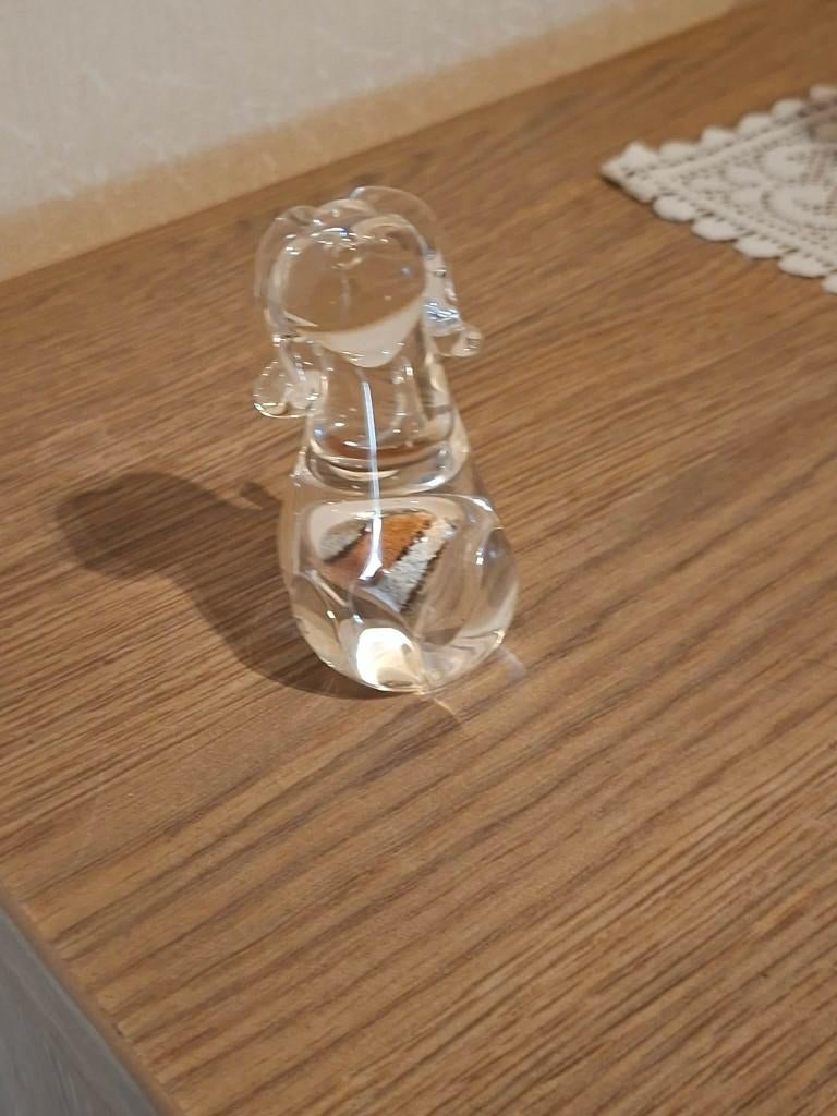 Glazen beeldje / Hond / Sands of England, Verzamelen, Ophalen of Verzenden, Zo goed als nieuw, Dier