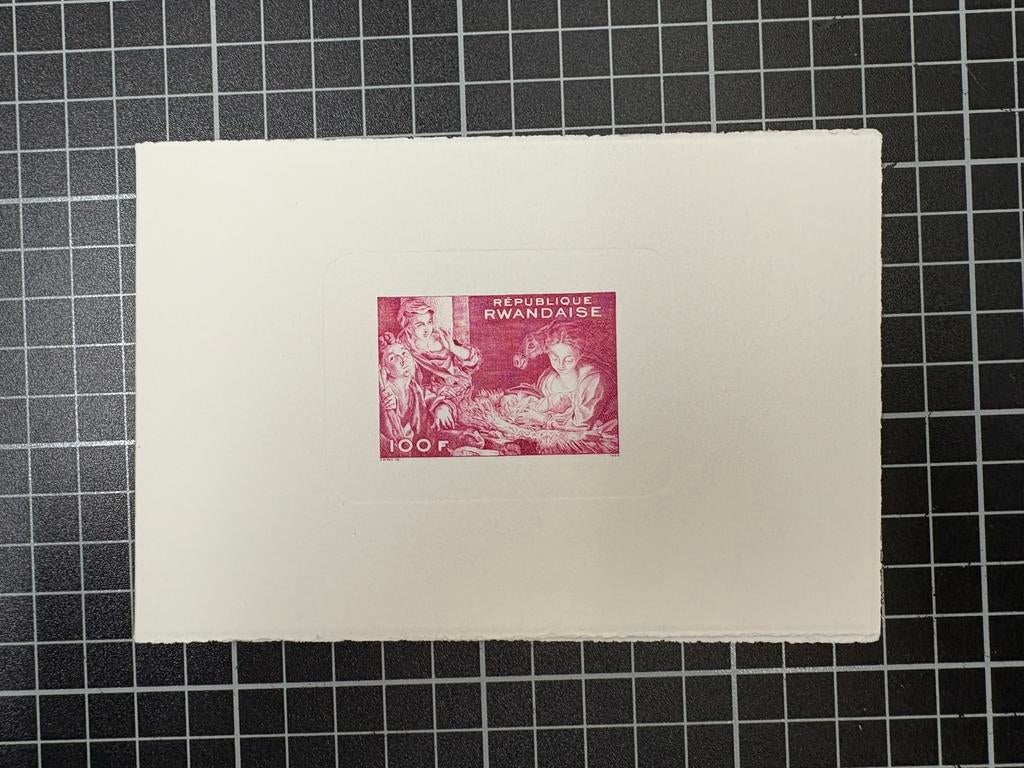 Carte de Vœux Diplomatique - Rwanda (Édition de Luxe), Neuf, Non oblitéré, Enlèvement, Autre