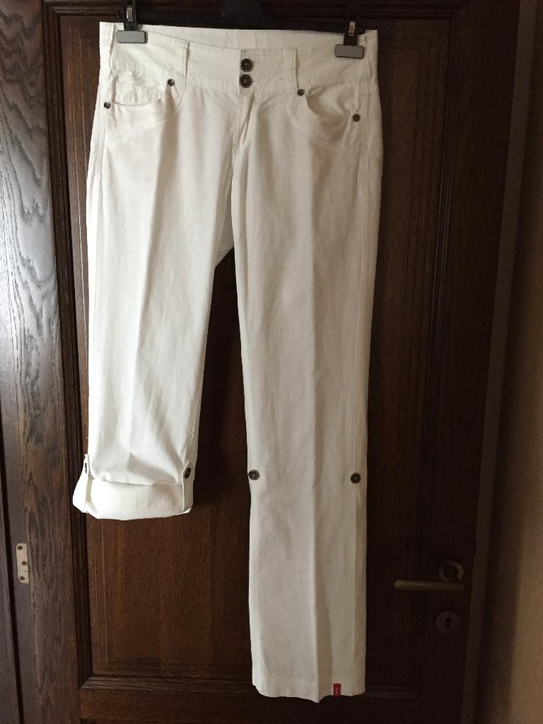 Witte broek EDC, maat 34, Vêtements | Femmes, Enlèvement ou Envoi, Comme neuf, Taille 34 (XS) ou plus petite, Blanc