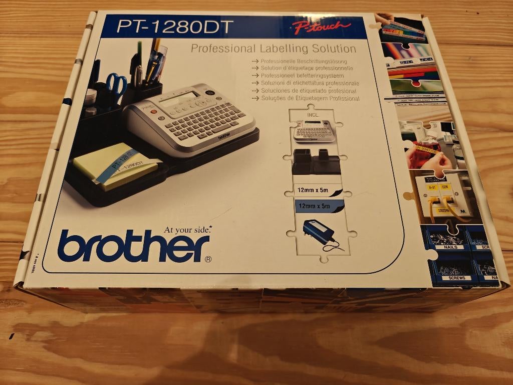 Brother PT-1280DT labelmaker, Ophalen, Nieuw, Azerty, Brother