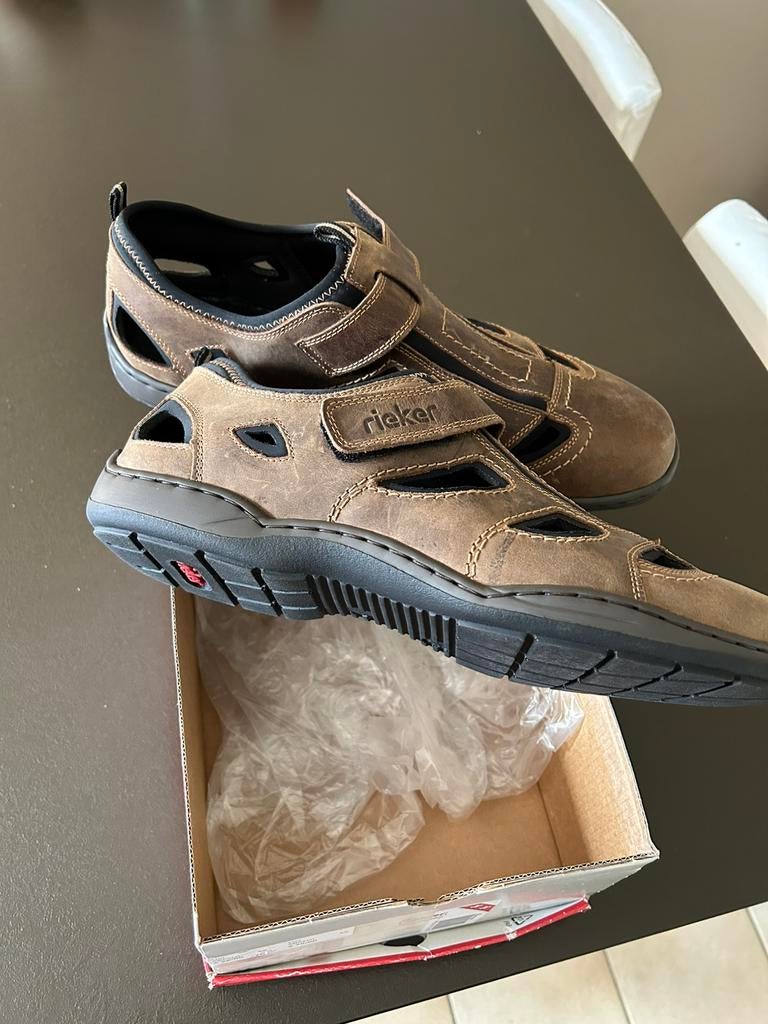 Heren sandalen Rieker., Vêtements | Hommes, Chaussures, Neuf, Brun, Enlèvement, Sandales