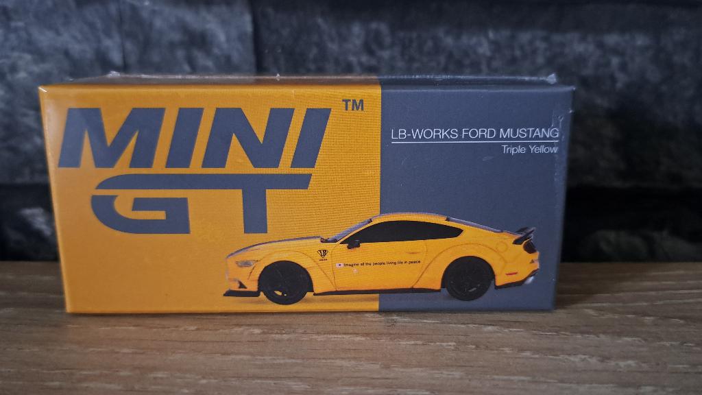 FORD MUSTANG LB-WORKS Mini GT, Auto, Nieuw, Ophalen of Verzenden, Mini GT