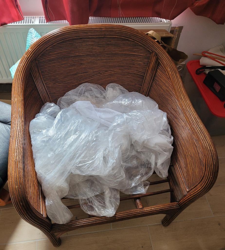 Fauteuil, Enlèvement, Osier ou Rotin